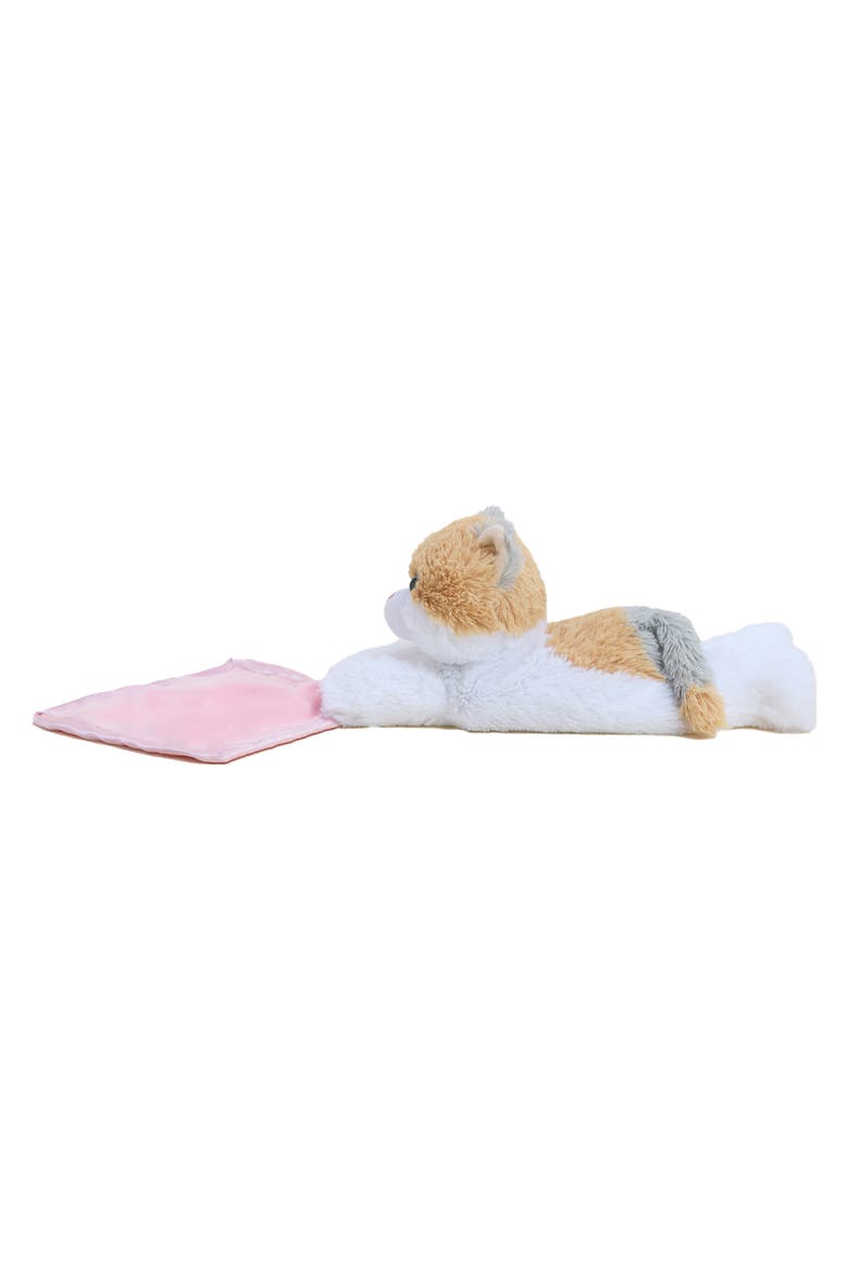 Calico Cat Blanket Plush Toy, Alternate, color, White