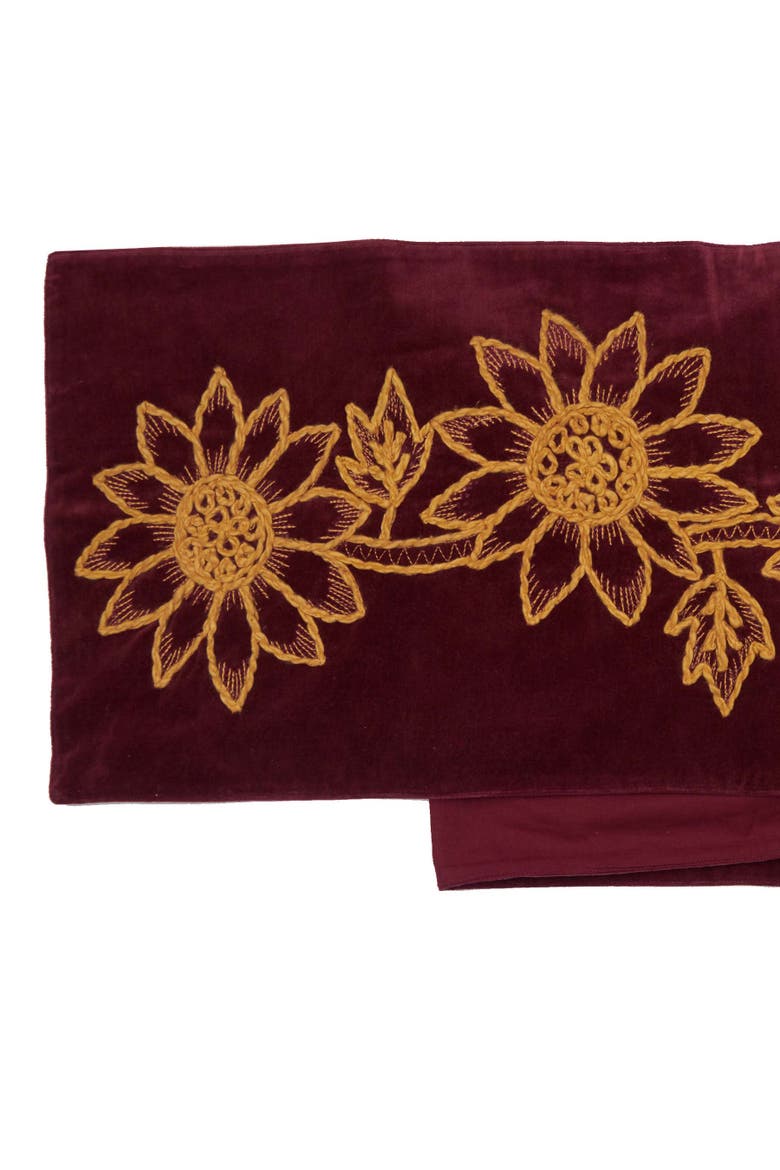 Sunflower Harvest Table Runner 14" x 72", Alternate, color, Yellow