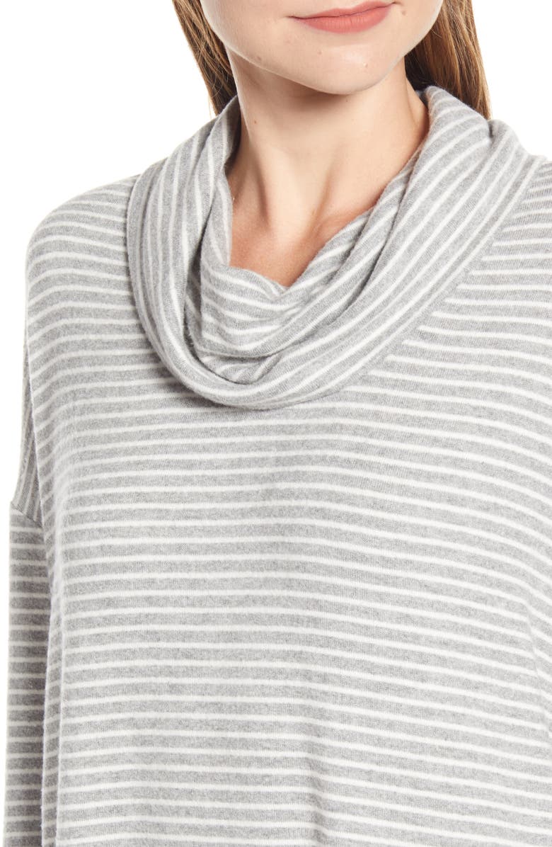 Lou & Grey Brushed Cowl Neck Top, Alternate, color,