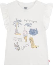 Levi's Kids' Coastal Flutter Sleeve Graphic T-Shirt