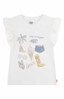 Levi's Kids' Coastal Flutter Sleeve Graphic T-Shirt