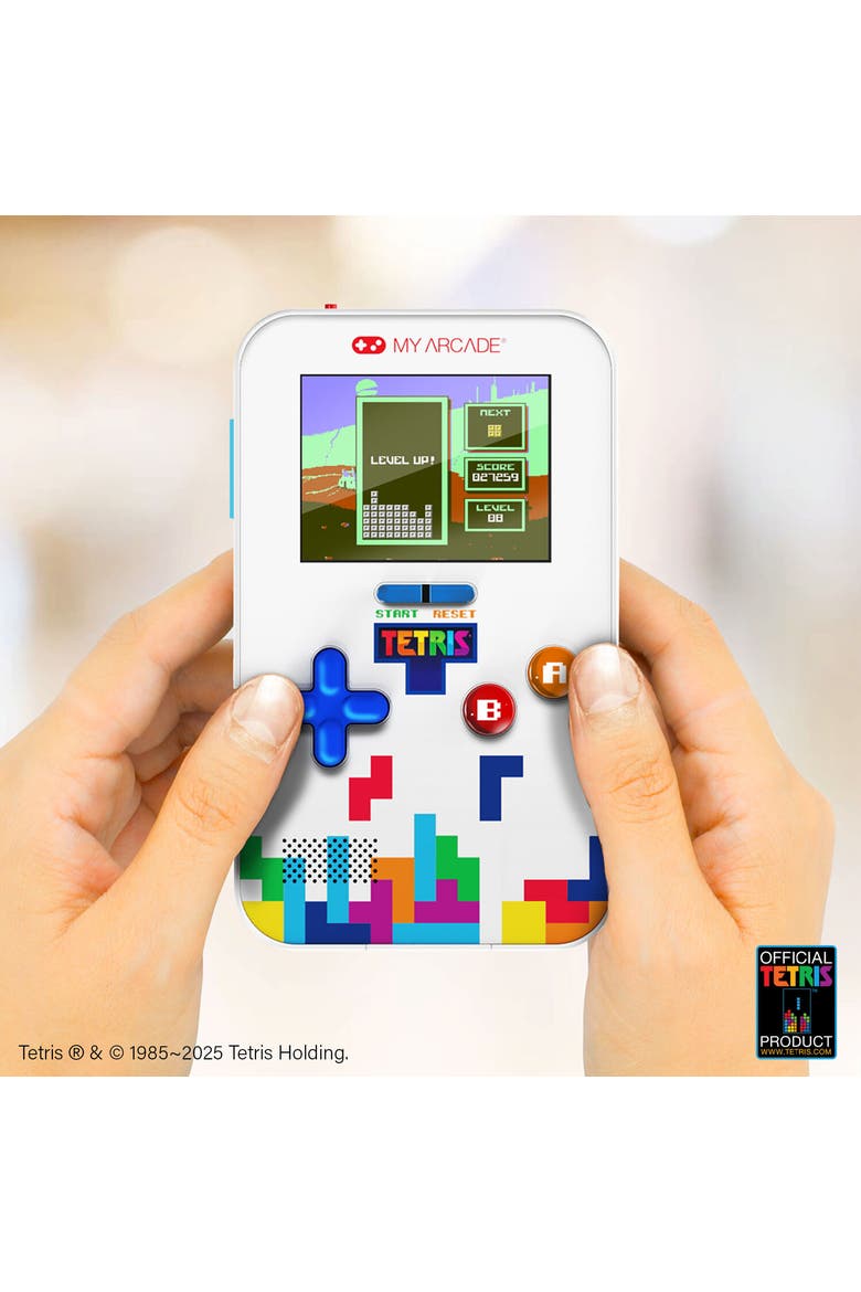 Myarcade Dgunl7166 Tetris Go Gamer Handheld Gaming, Alternate, color, Multicolor