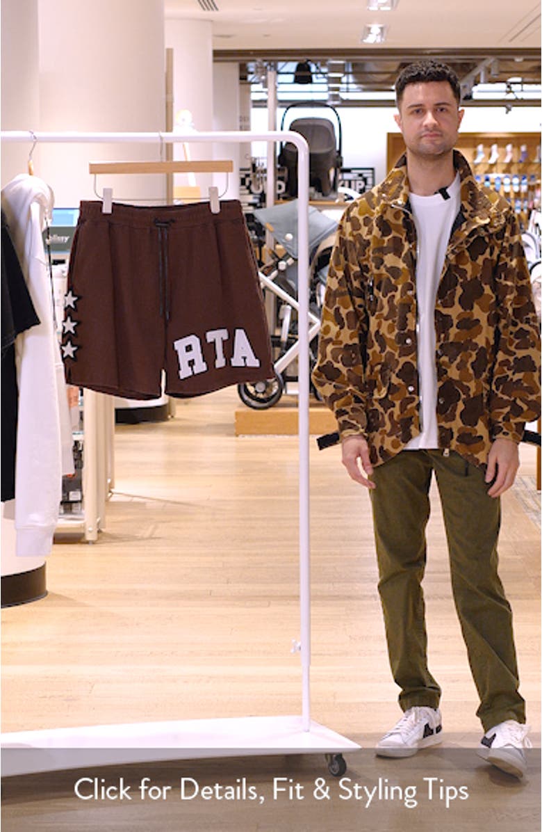 Clyde Cotton Sweat Shorts, sales video thumbnail