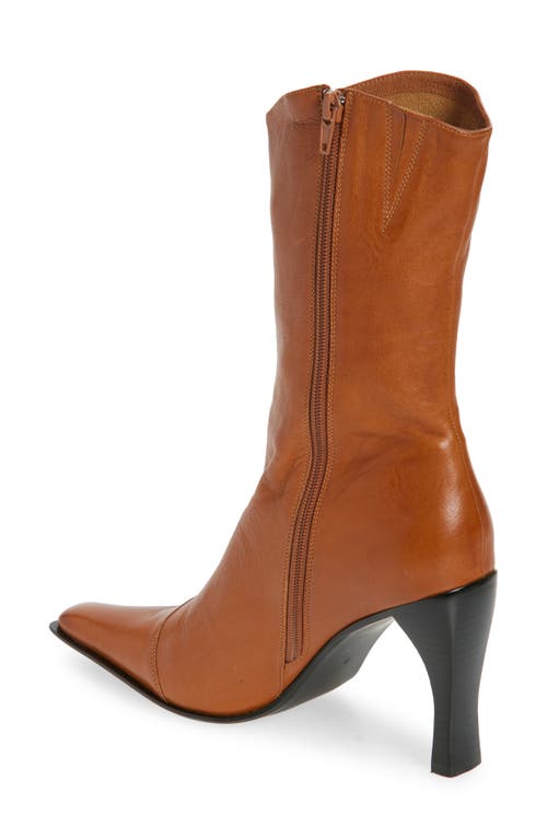 Jeffrey Campbell Be Bold Bootie In Brown