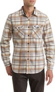 Union Cascade Buffalo Plaid Microfleece Button-Up Shirt