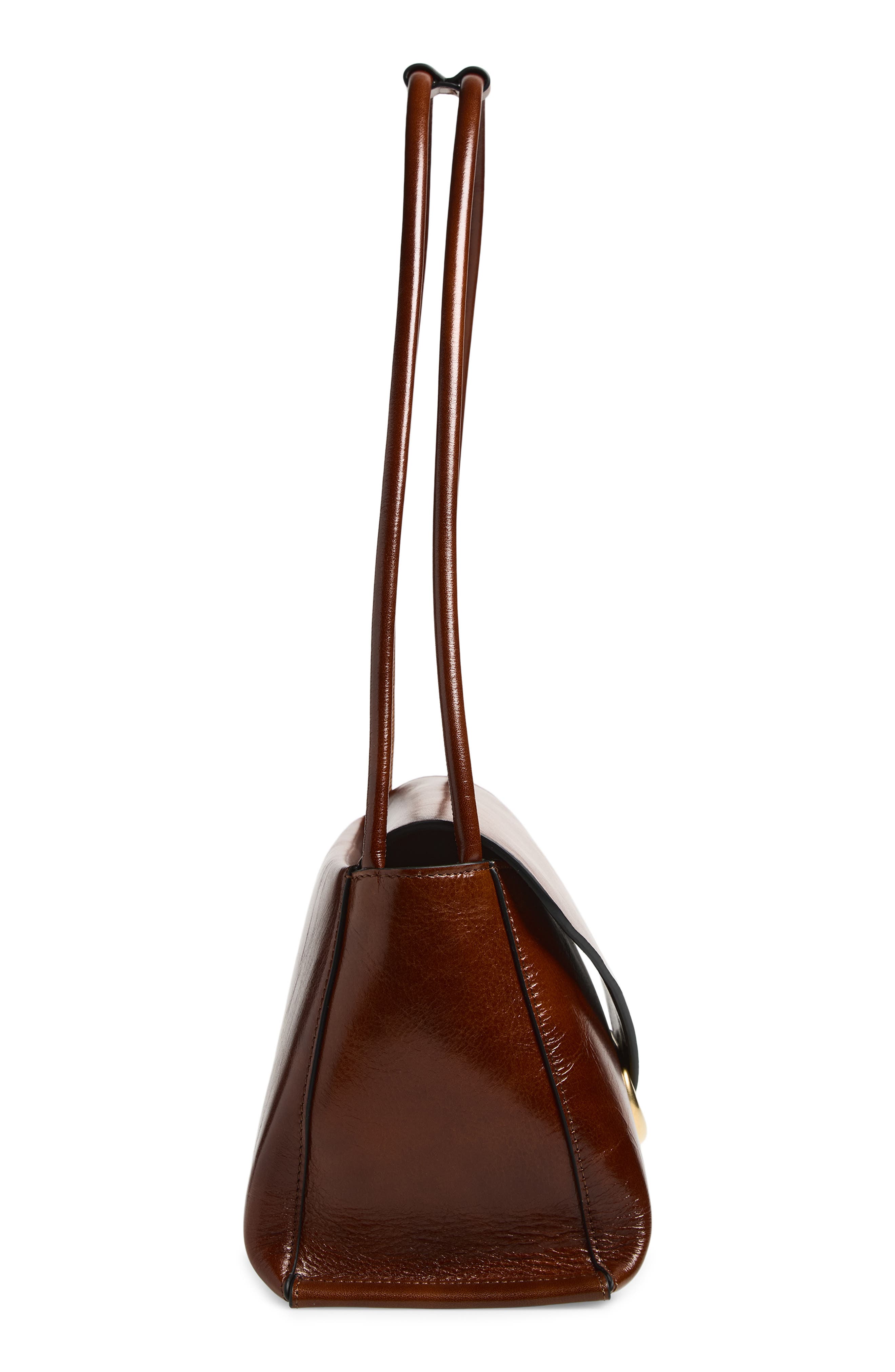 Wandler Veneto Leather Shoulder Bag, Alternate, color, Palissander Glaze 1775