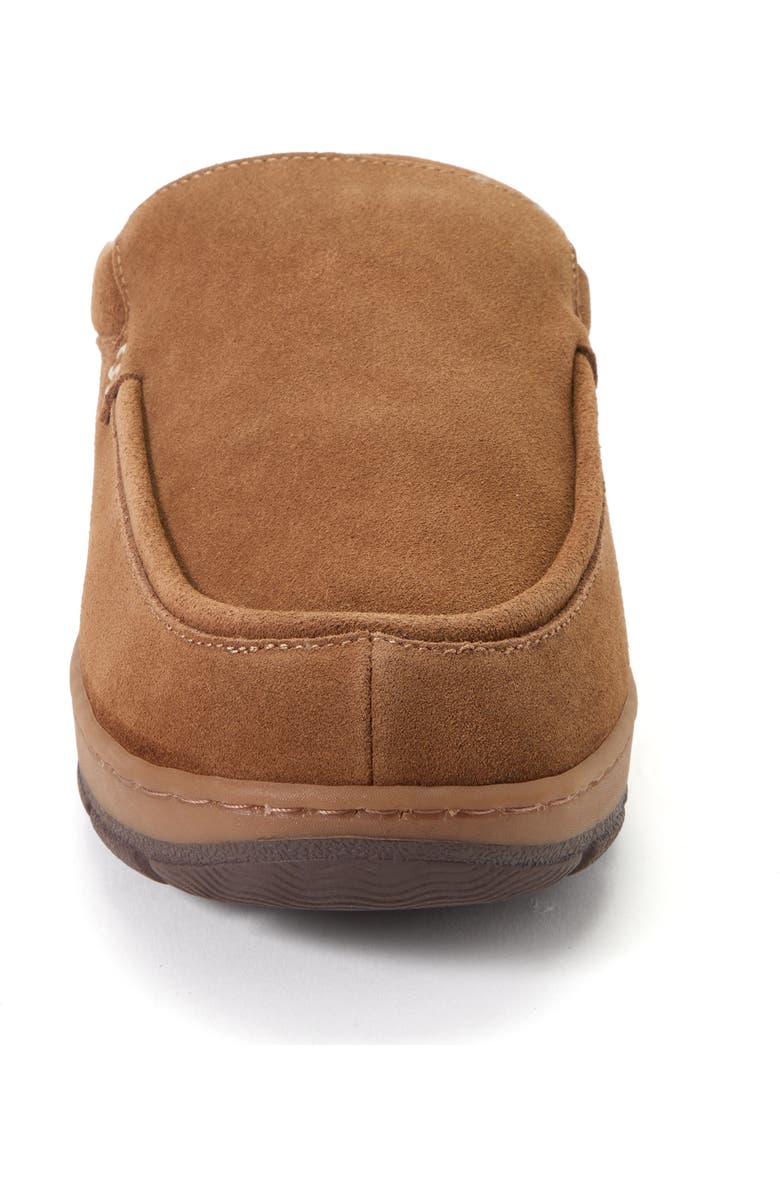 Dearfoams Fireside Melbourne Water Repellent Rugged Clog, Alternate, color, Chestnut