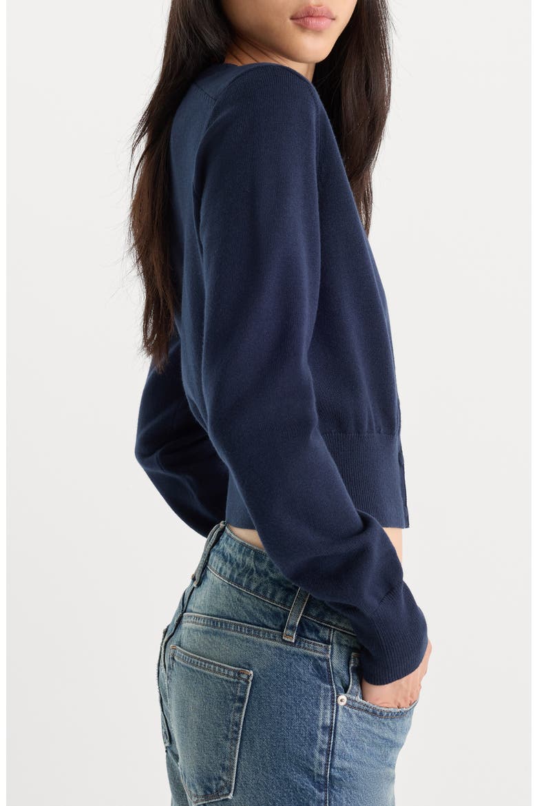 The Fine Knit Cardigan, Alternate, color, NEW NAVY002