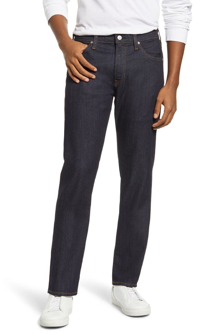 Gage Slim Straight Leg Jeans, Main, color, DARK AGE
