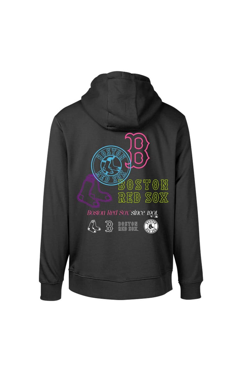 LEVELWEAR Men's Levelwear Black Boston Red Sox Podium Vintage Pullover Hoodie, Alternate, color, Black