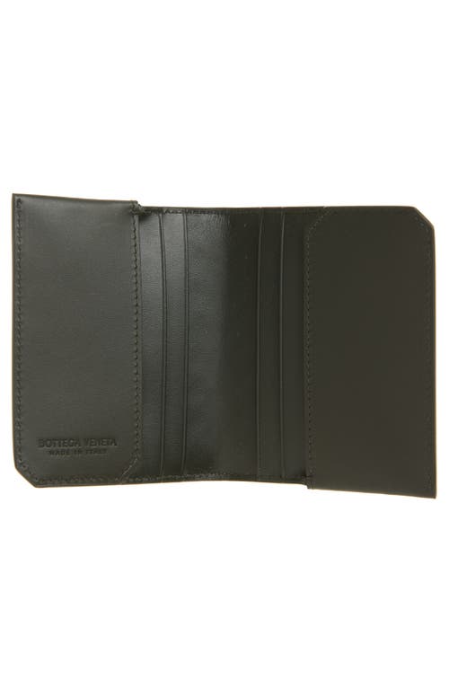 Bottega Veneta Piccolo Intrecciato Leather Bifold Wallet