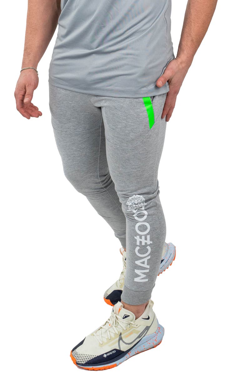 Maceoo Shield Grey Joggers, Alternate, color, Grey