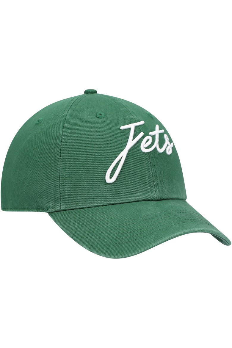 Women's '47 Green New York Jets Vocal Clean Up Adjustable Hat, Alternate, color, Green
