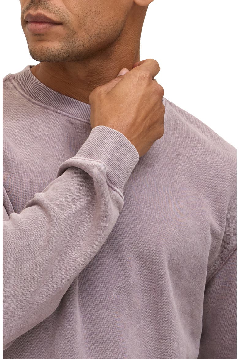 Dallas Pullover Sweatshirt, Alternate, color, MAUVEDUST