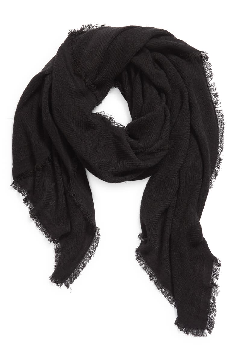 Treasure & Bond Herringbone Burlap Scarf, Alternate, color,