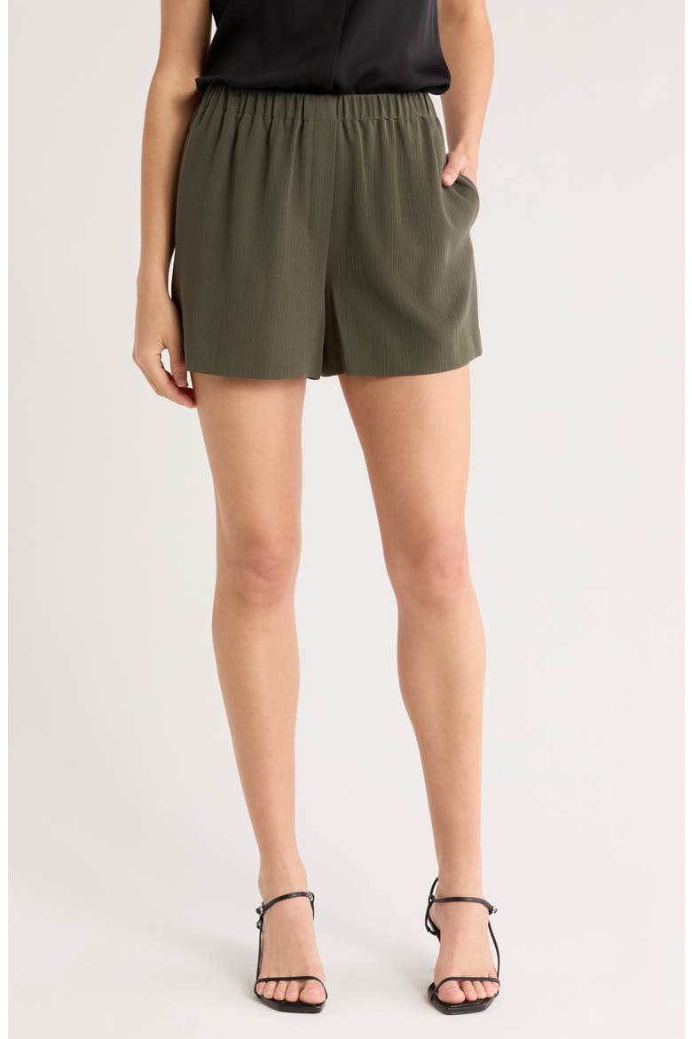 Admiral Crepe Boxer Shorts, Main, color, DARK OLIVE