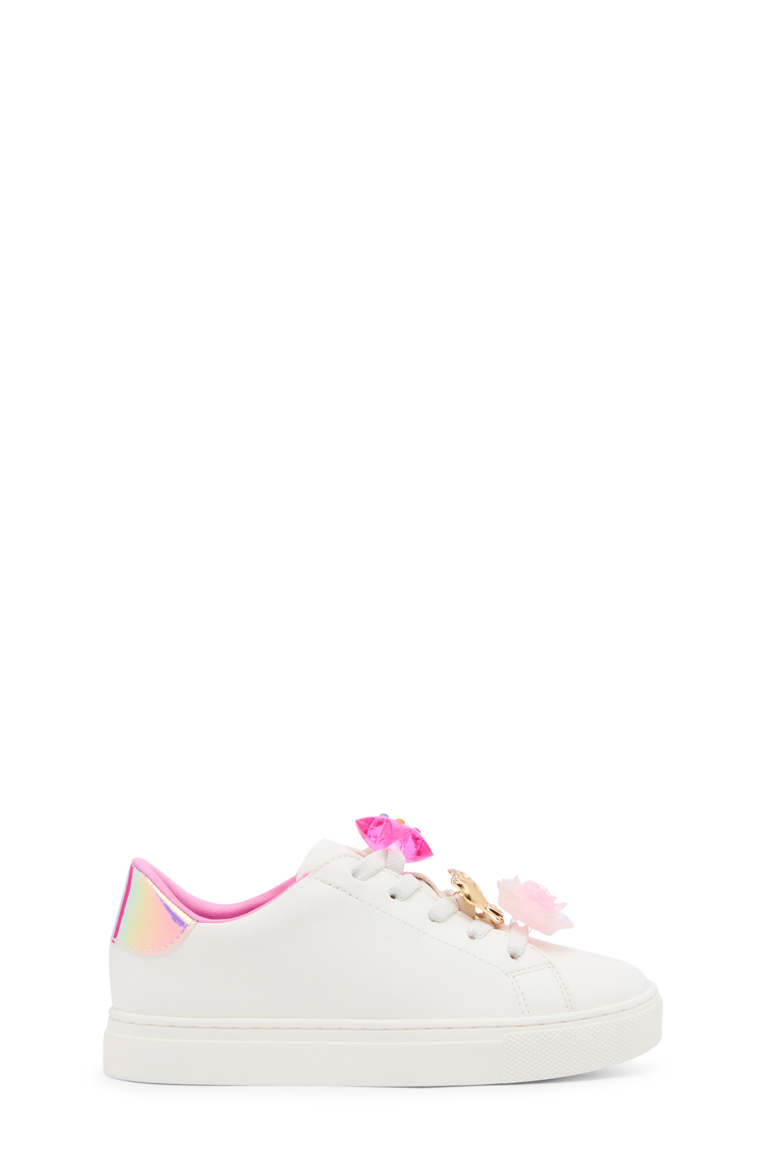 Kids' Jolive Sneaker, Alternate, color, WHITE