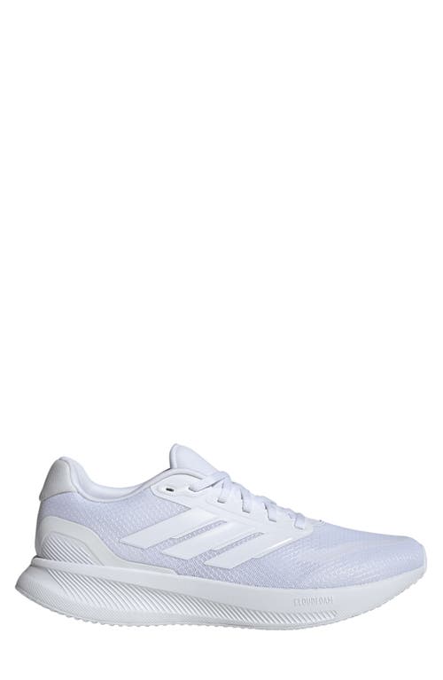 Adidas Originals Adidas Run Falcon 5 Running Shoe In White/white/white