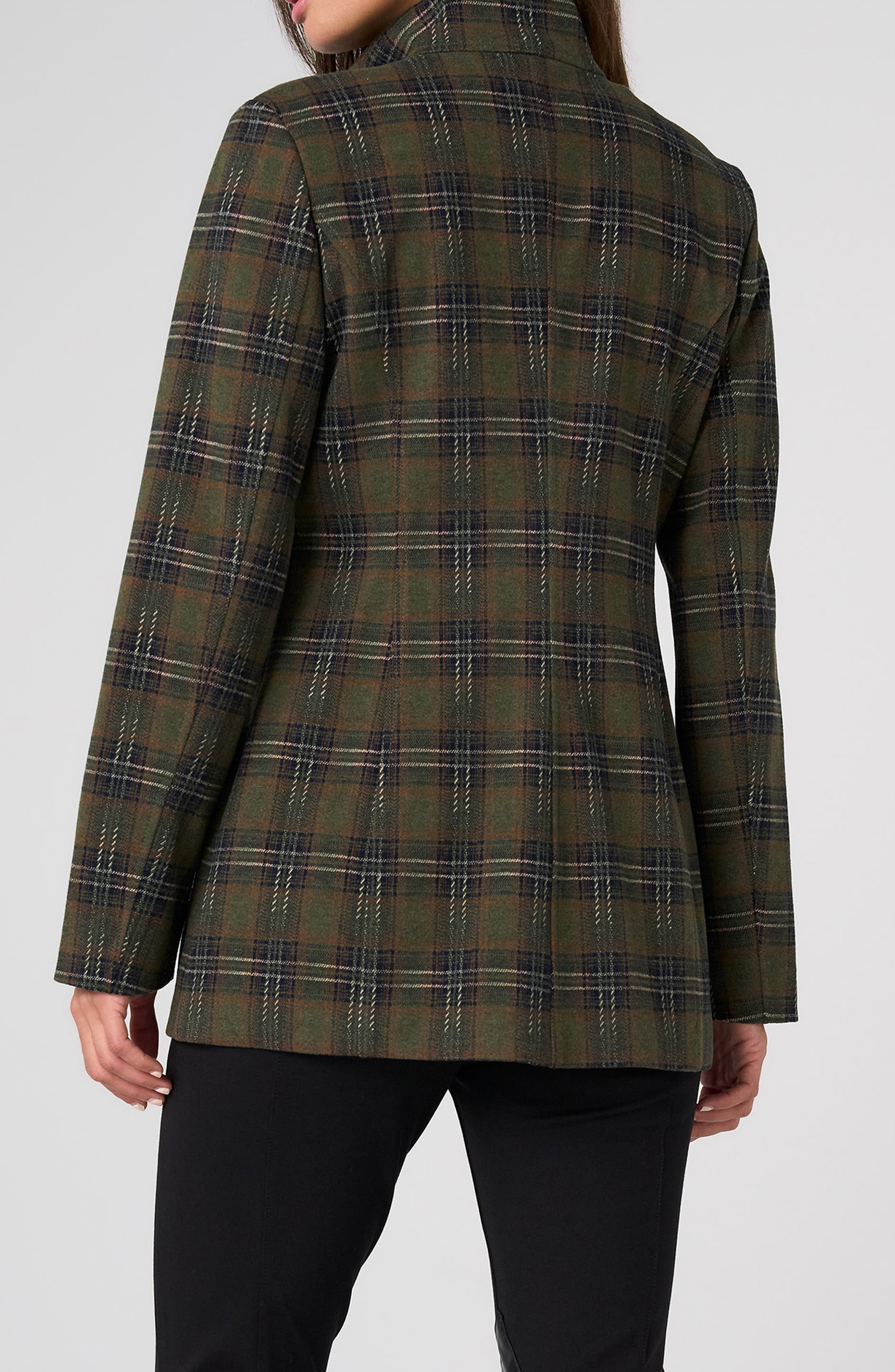 Liverpool Los Angeles Plaid Field Jacket (Women) | Nordstrom