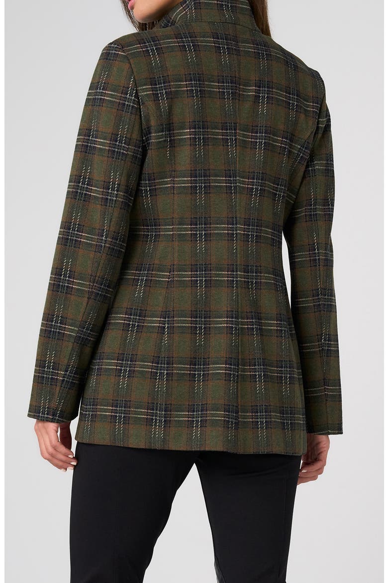 Plaid Field Jacket, Alternate, color, OLIVE MULTI