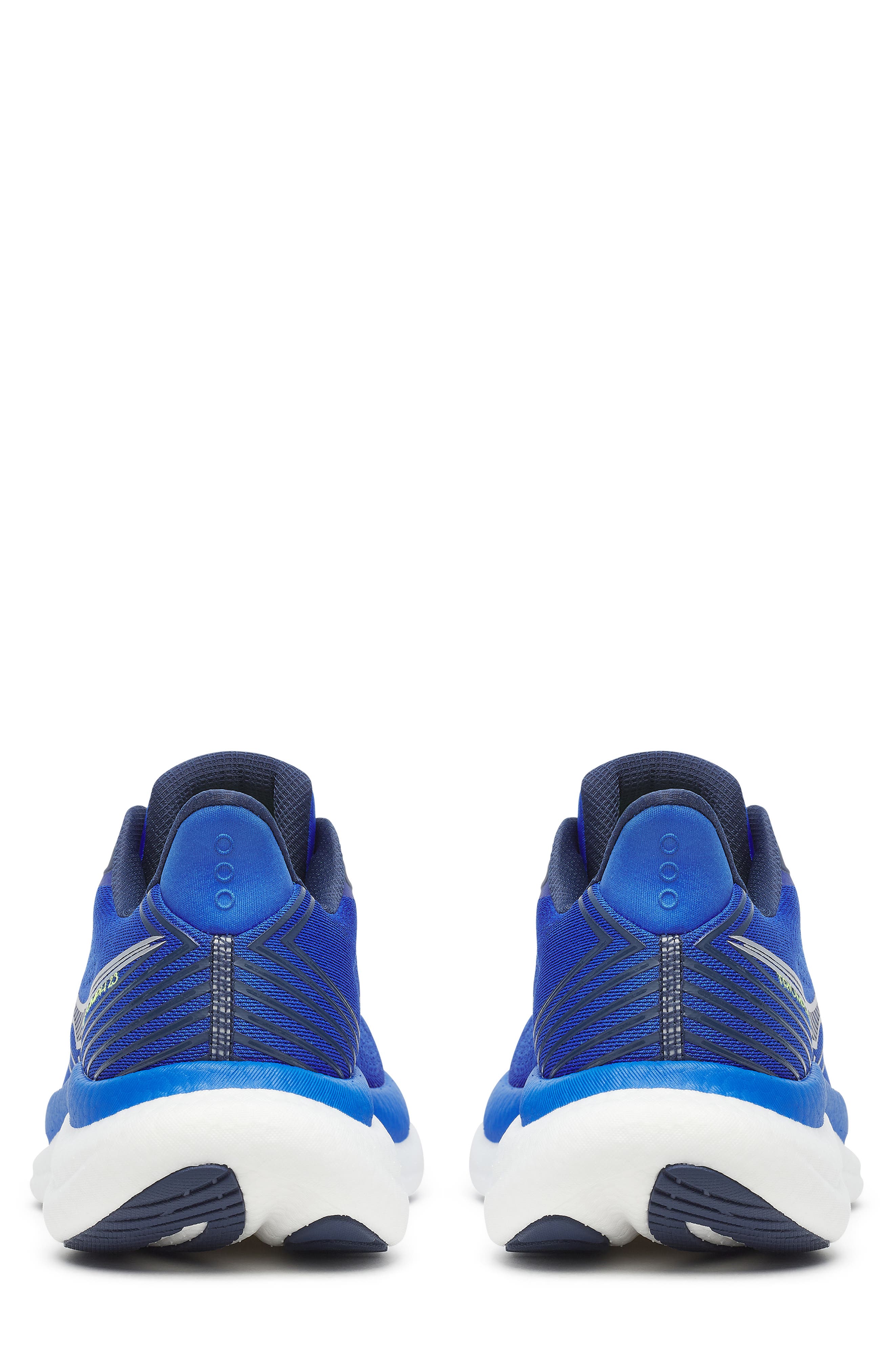 Triumph 23 Running Shoe, Alternate, color, LAPIS/ SILVER