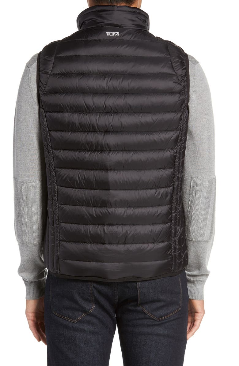 TUMI Packable Down Vest, Alternate, color, 