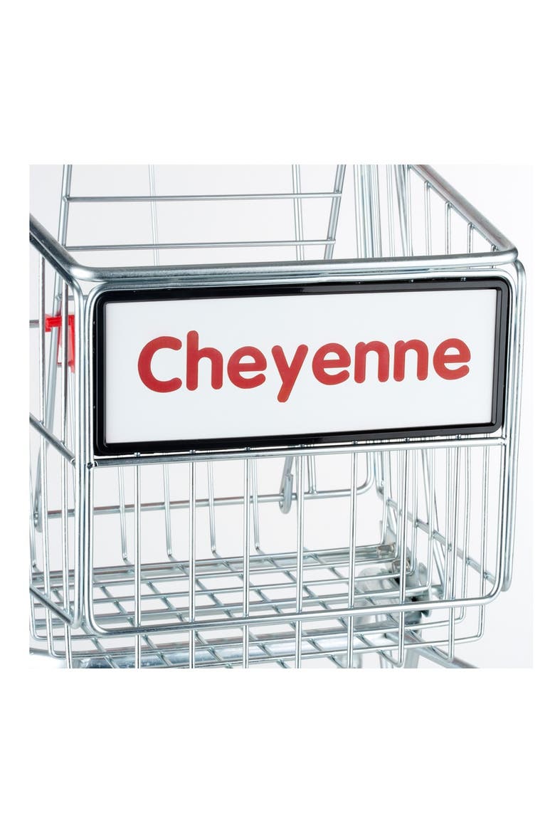 Personalized Shopping Cart, Alternate, color, RED