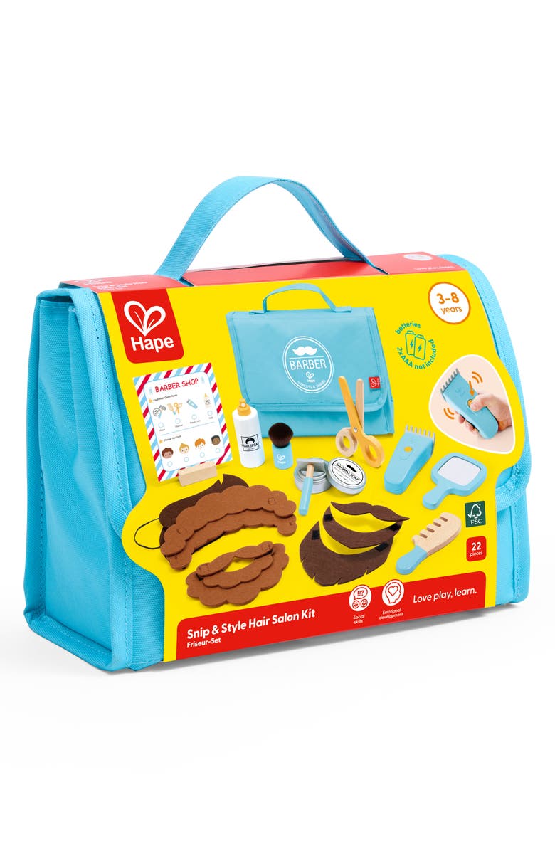 Hape Snip & Style Hair Salon Play Set, Alternate, color, 