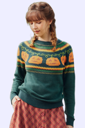 ModCloth Give 'Em Pumpkin To Talk About Fair Isle Sweater