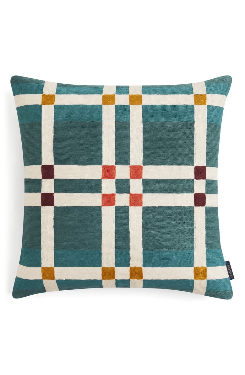 Pendleton Balsa Four Square Cotton Accent Pillow, Main, color, 