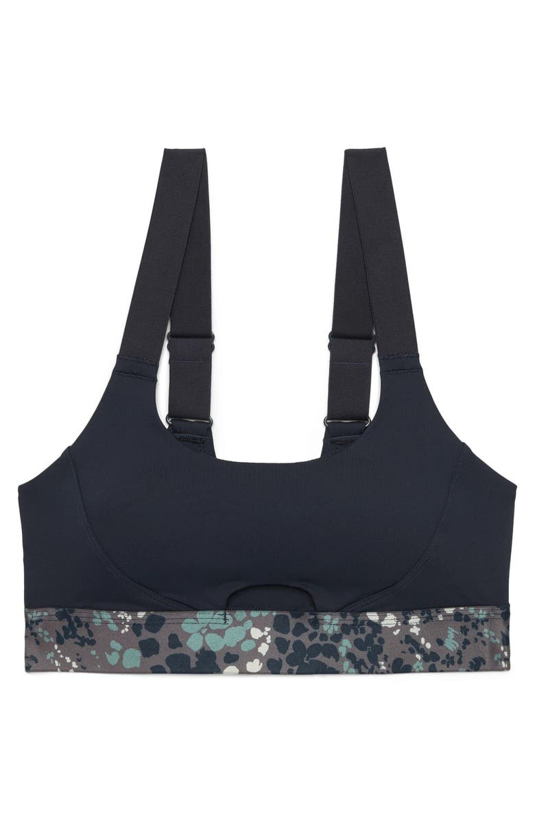 Adore Me Michelle Low-Impact Sports Bra, Alternate, color, Dark Blue