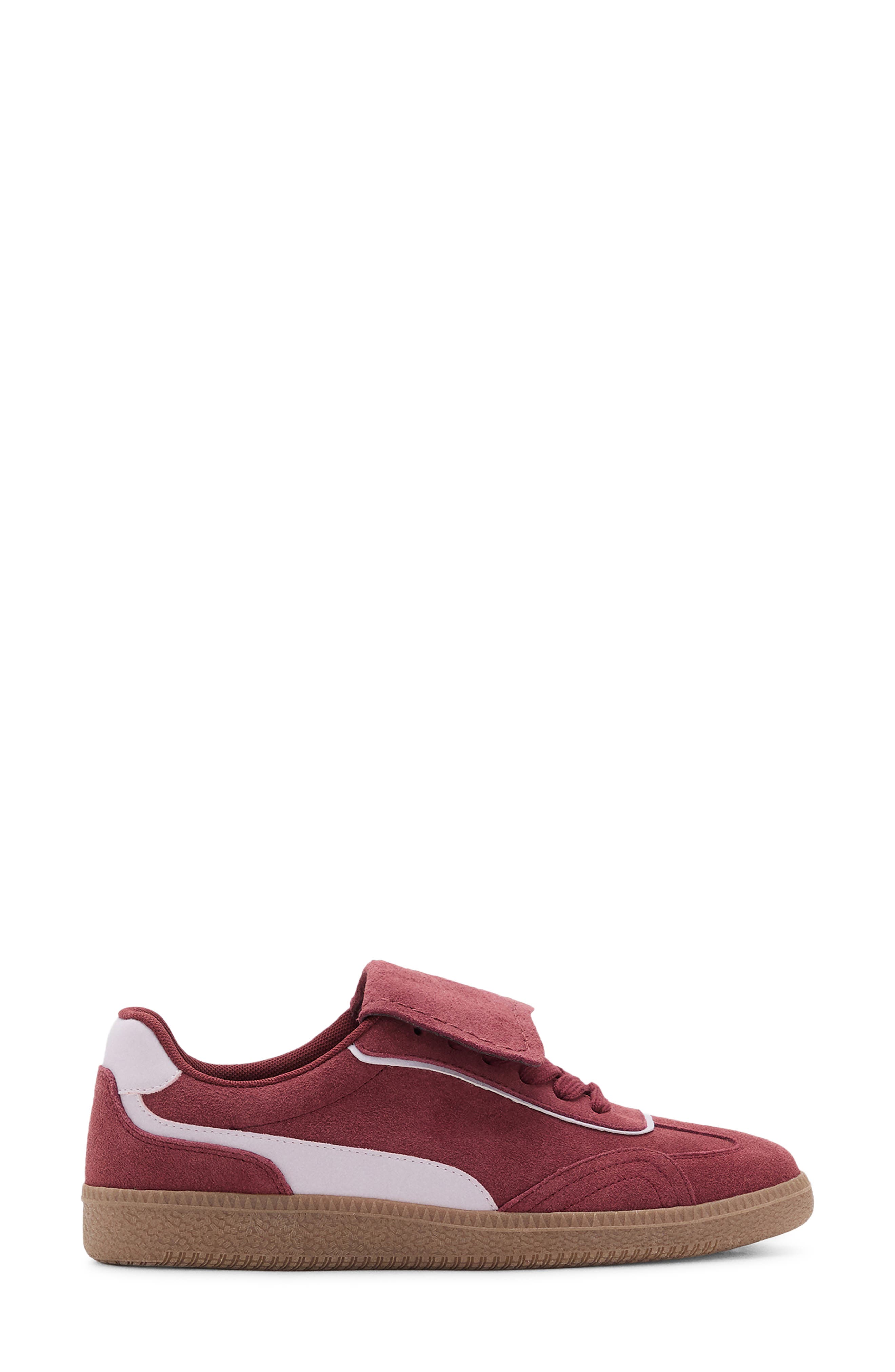 Low Top Suede & Leather Sneaker - image 4
