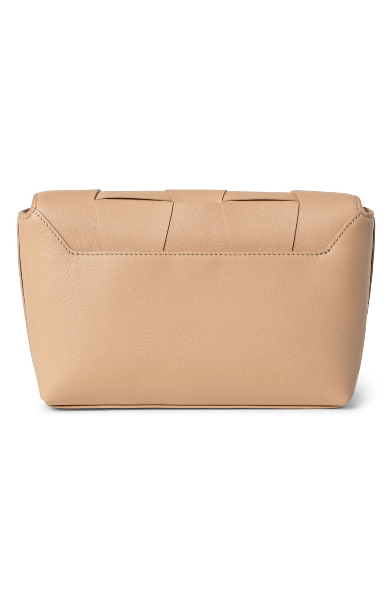 Akris Small Anouk Braided Trapezoid Leather Crossbody Bag, Alternate, color, 