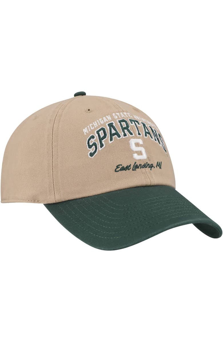 '47 Men's '47 Khaki Michigan State Spartans Local Clean Up Adjustable Hat, Alternate, color, Khaki