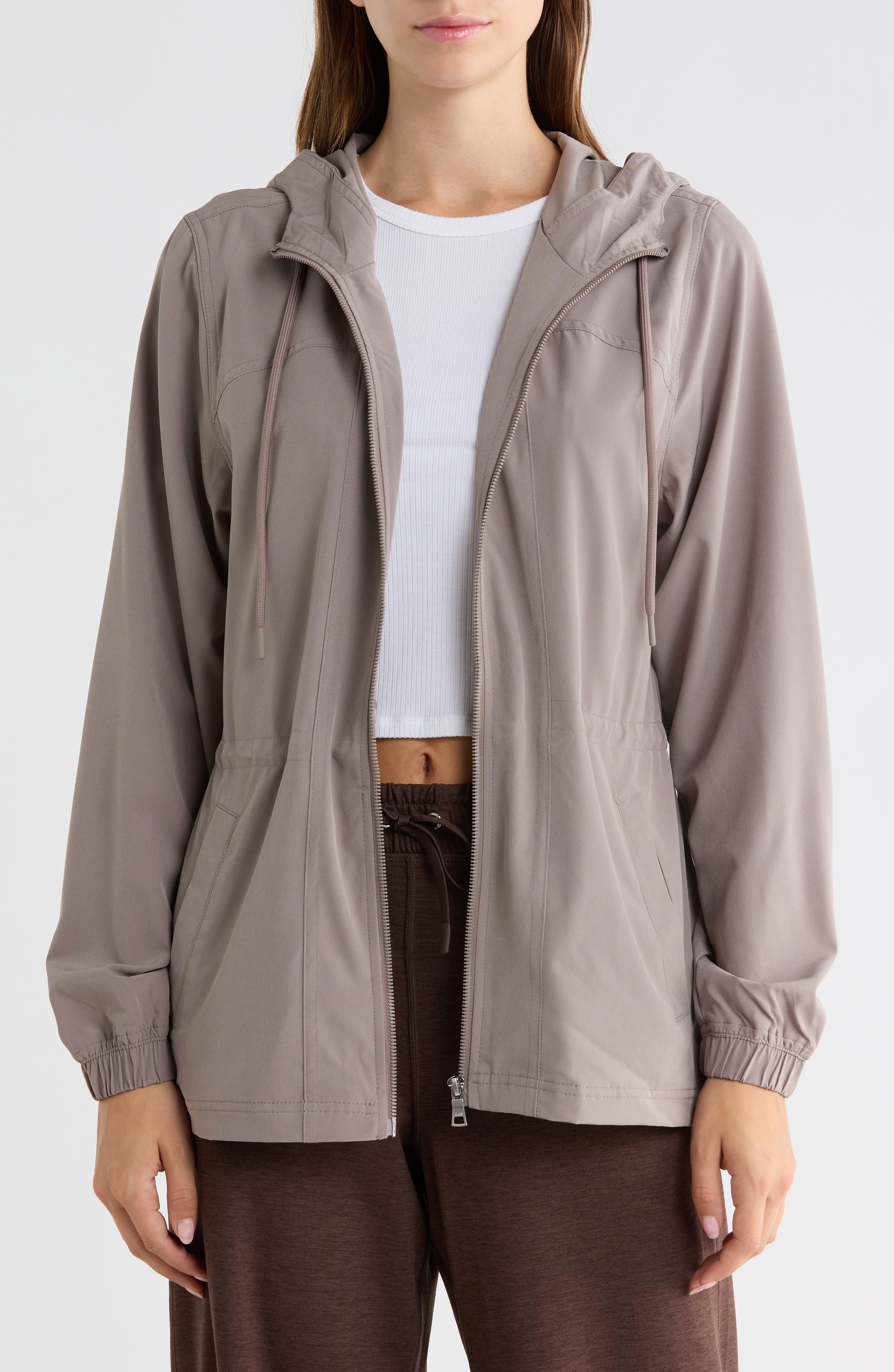 Hooded Anorak Performance Jacket
