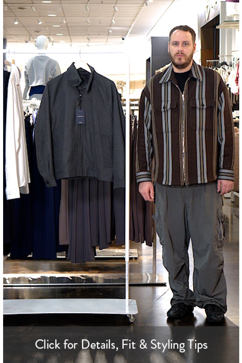 Wool Blend Melton Jacket video