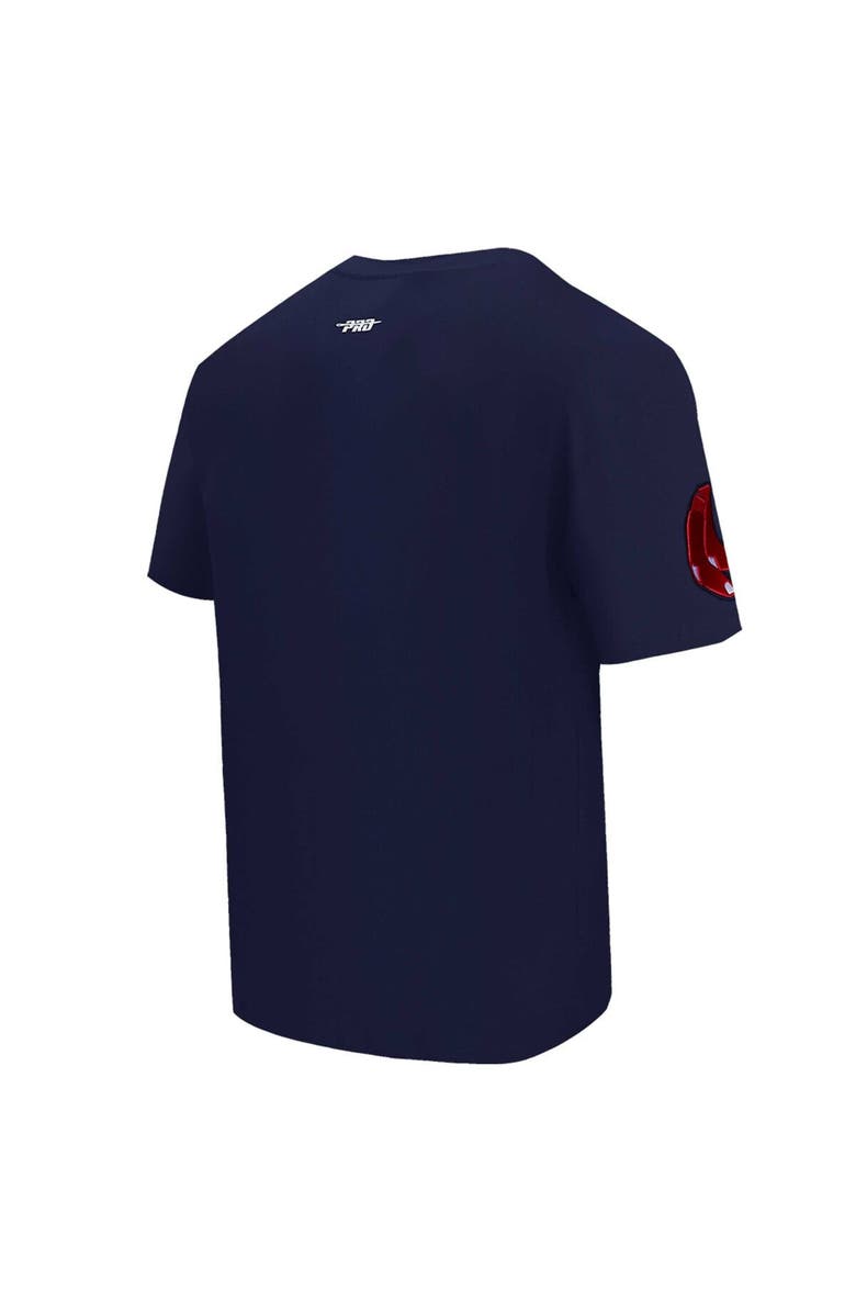 PRO STANDARD Men's Pro Standard Navy Boston Red Sox Turn It Up Dropped Shoulder T-Shirt, Alternate, color, Navy