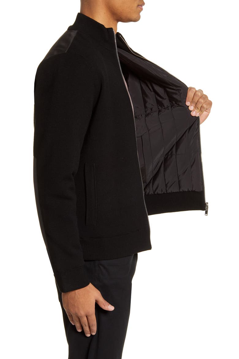 Boglio Fine Bilen Reversible Jacket, Alternate, color, BLACK MULTI