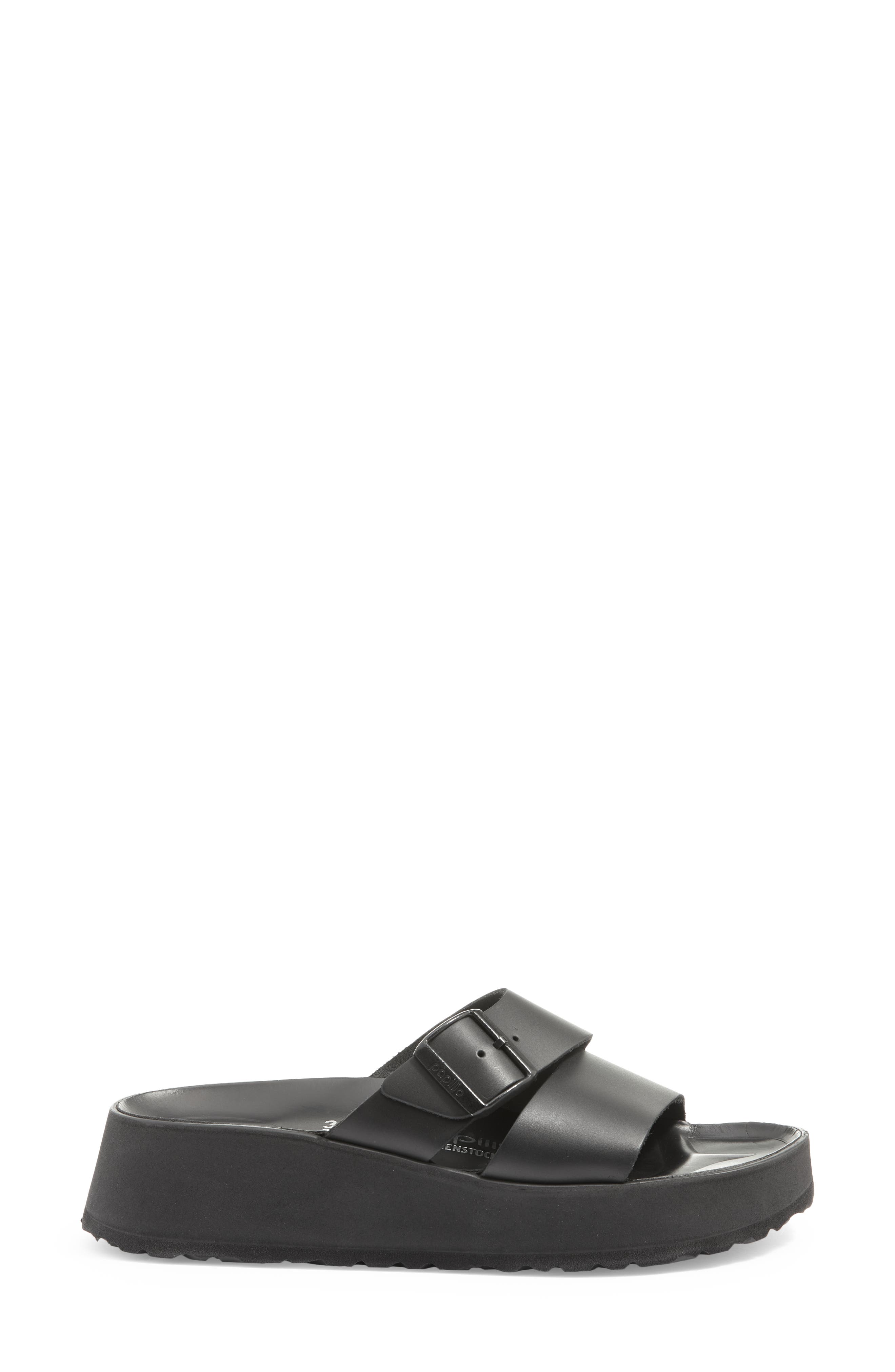 Birkenstock Papillio by Birkenstock Almina Exquisite Platform Sandal, Alternate, color, Black