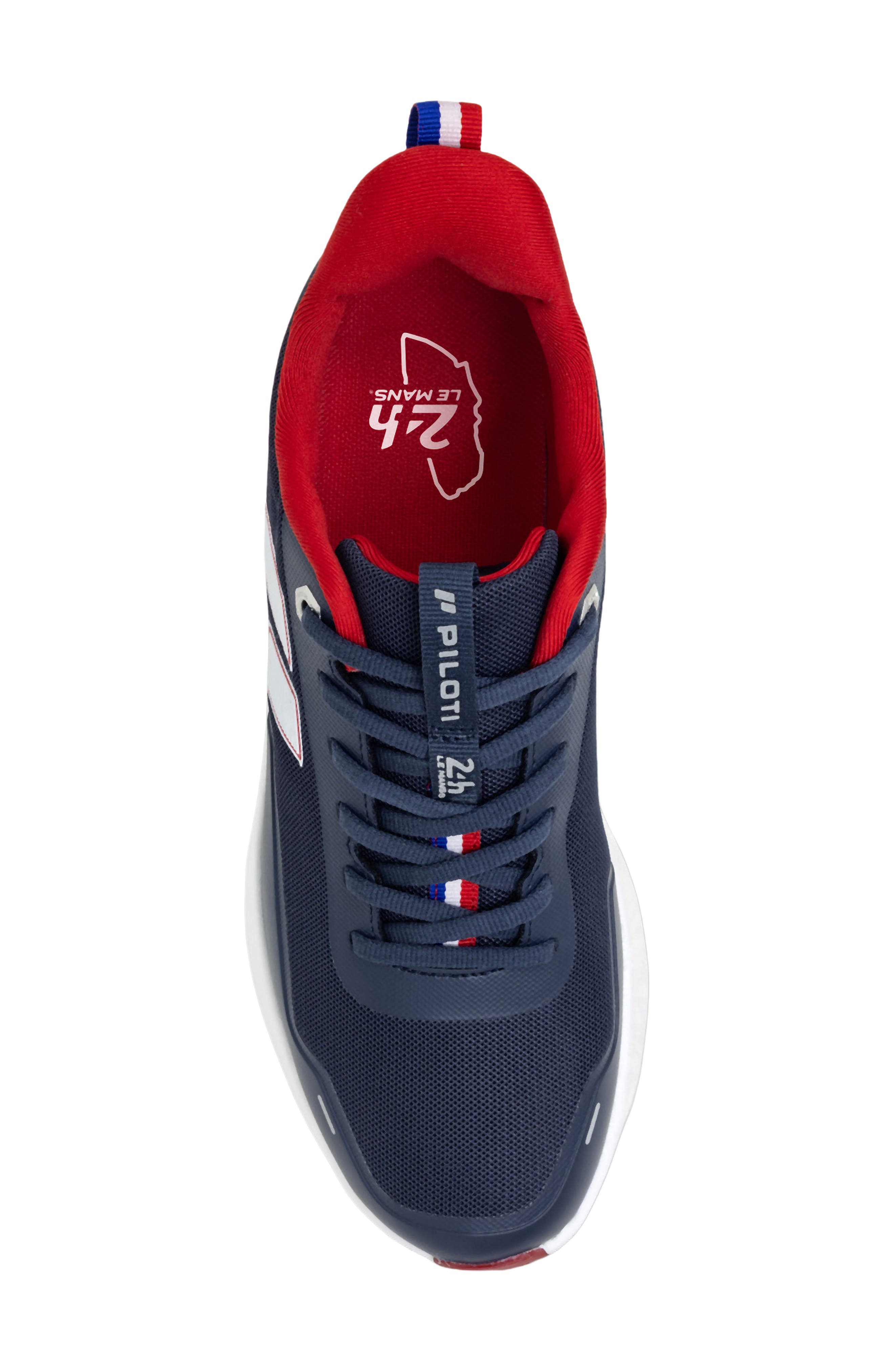 Paddock Trainer Sneaker, Alternate, color, NAVY