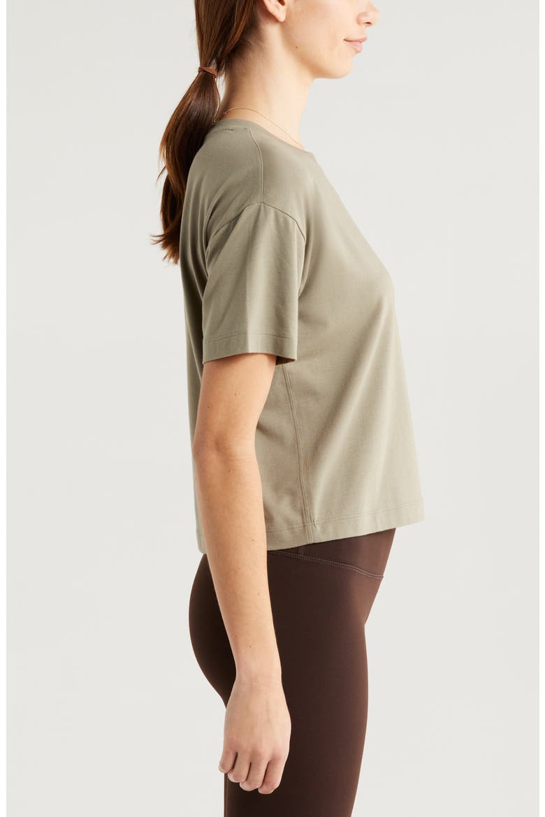 New Take Crewneck T-Shirt, Alternate, color, GREEN VETIVER