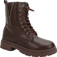 Seven7 Trenton Faux Leather Combat Boot