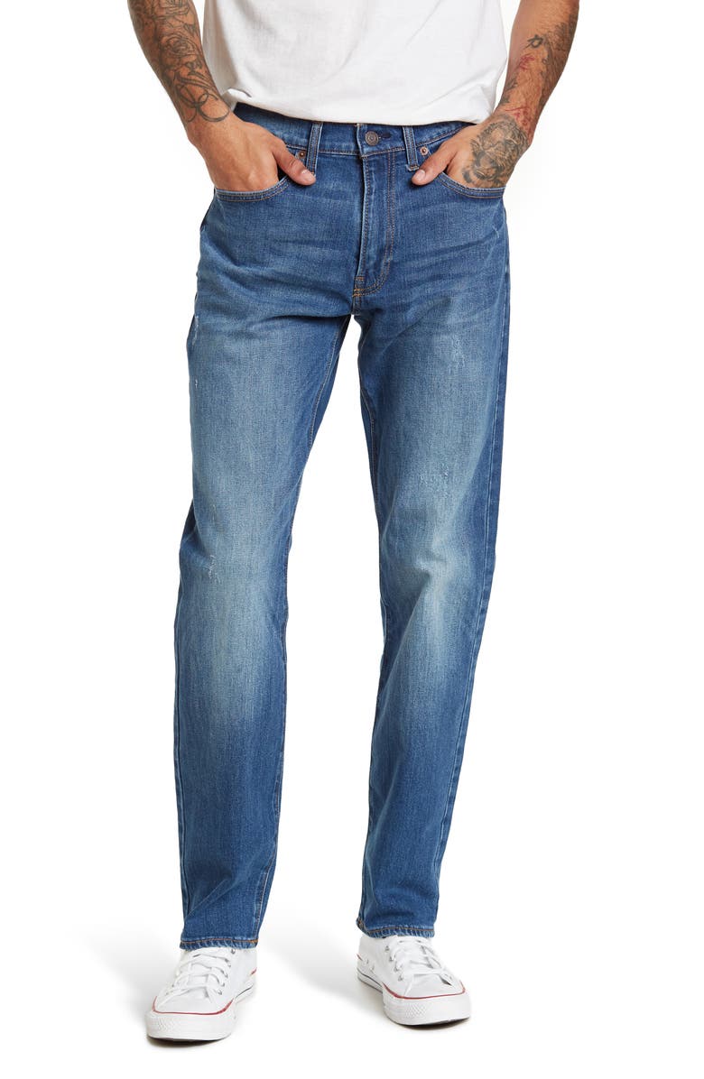 Lucky Brand 121 Slim Straight Leg Jeans, Main, color, 