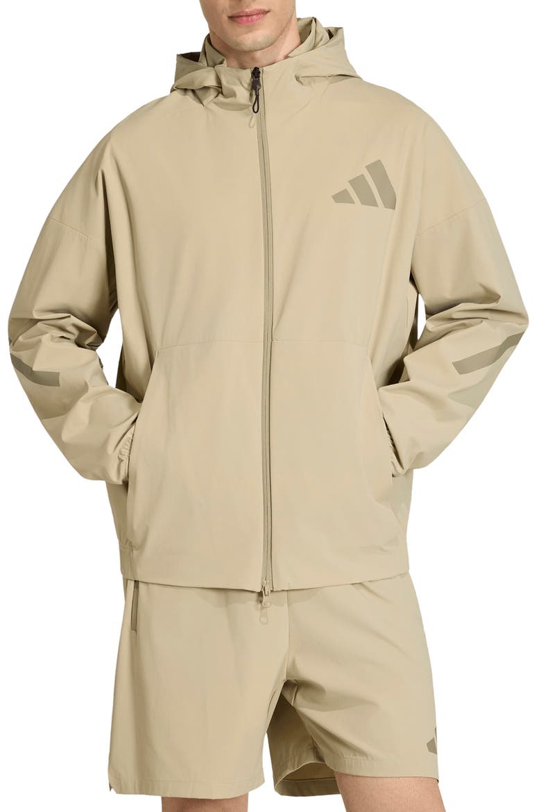 Z.N.E. Woven Hooded Track Jacket, Main, color, WONDER CARGO