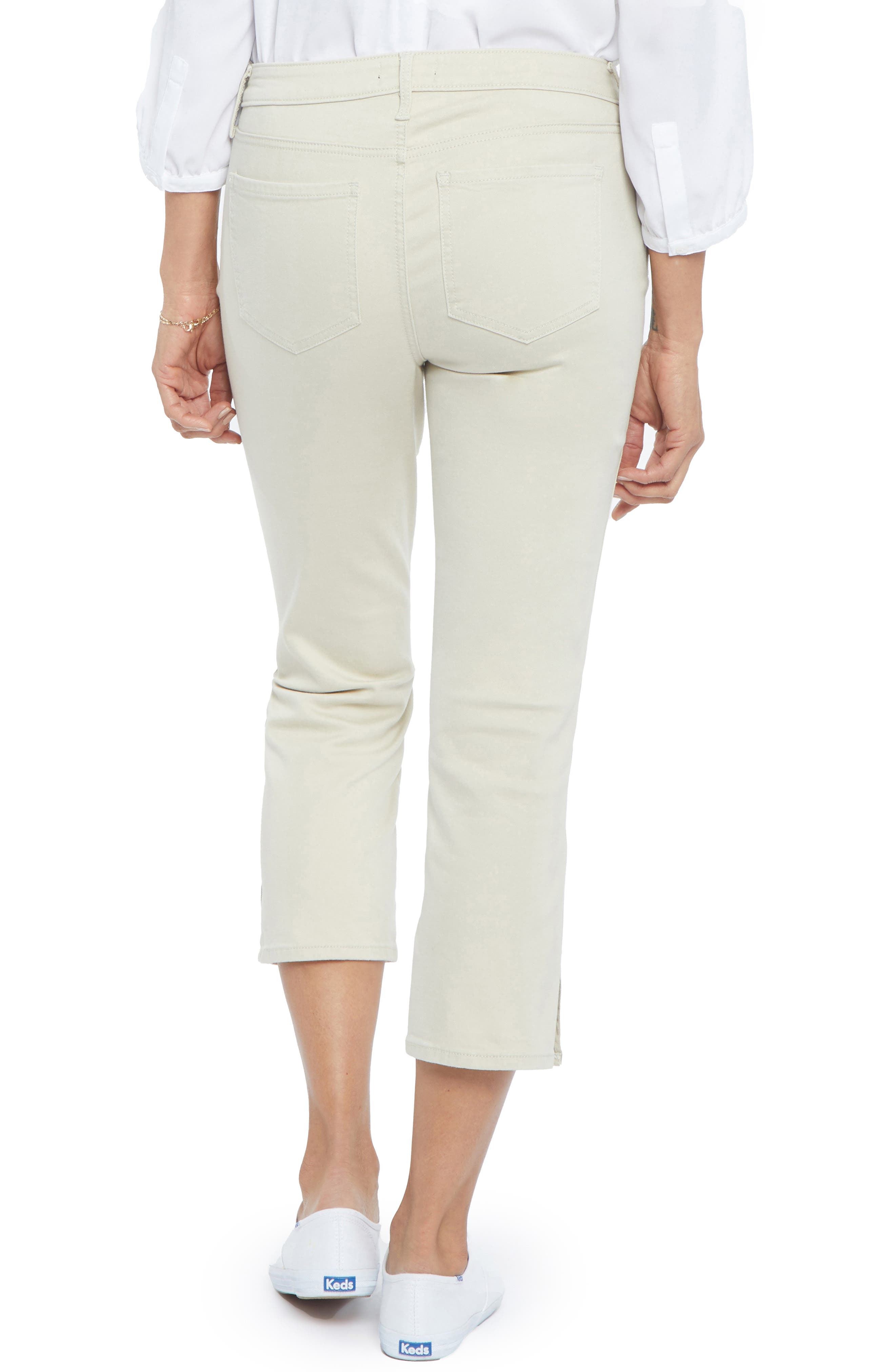 Chloe Side Slit Crop Jeans - image 4