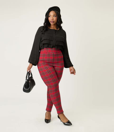 Plus Size Rizzo Cigarette Pants