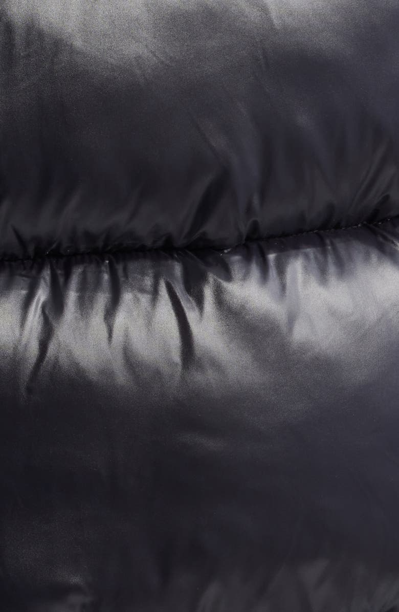 Save The Duck Moma Water Resistant Quilted Puffer Jacket, Alternate, color, Black