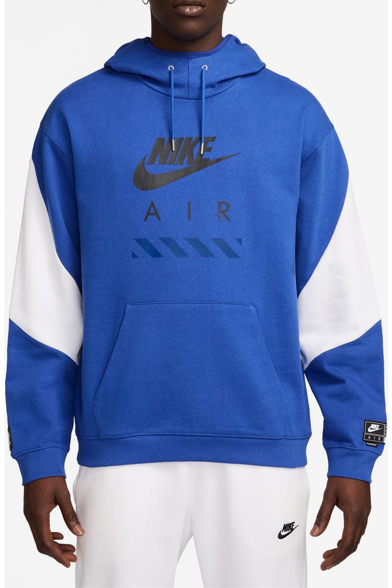Air Fleece Pullover Hoodie, Main, color, 480 GAMERL/BLACK