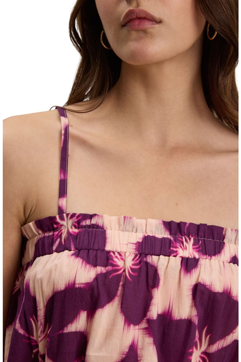 Alice Cotton Voile Crop Camisole, Alternate, color, BERRY PNK