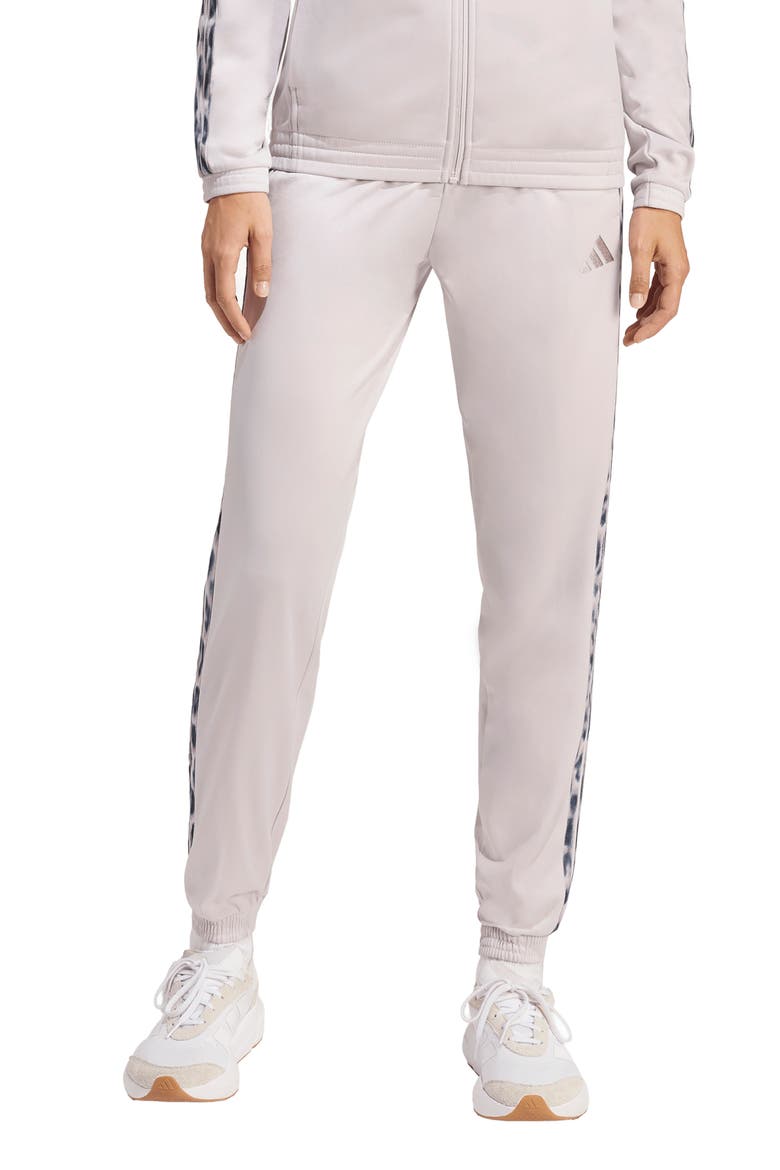 3-Stripes Tricot Pants, Main, color, ICE PURPLE/ MULTICOLOR/